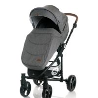 Бебешка количка Lorelli CRYSTA 3 в 1 GREY + чанта

, снимка 5 - Детски колички - 45090572