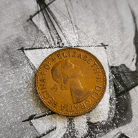 Монета - Великобритания - 1 пени | 1961г., снимка 2 - Нумизматика и бонистика - 45038146