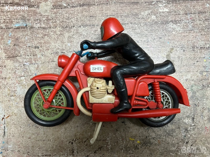 Играчка мотор с моторист , снимка 1