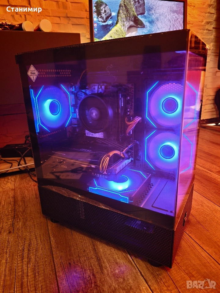 Ryzen 5 5500 | 16GB DDR4 | M.2 | AMD RX 5500XT 8GB, снимка 1