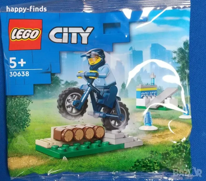 💕🧸 Lego Sity  ЛЕГО Сити - Обучение за полицейски велосипед , снимка 1