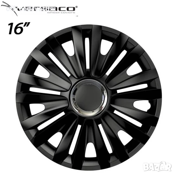 Versaco Slovakia Тасове за джанти 16'' Versaco Royal RC Black Черни, снимка 1