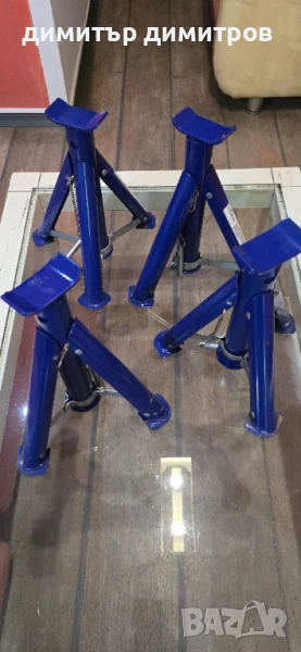 Подпорна стойка за автомобил , 2 тона, 4 броя, Механичен, снимка 1