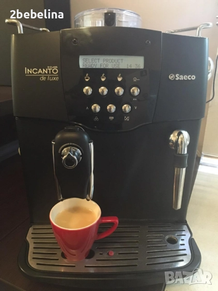 Saeco  Incanto De Luxe black  - внос от Австрия . само на 985 продукта, снимка 1