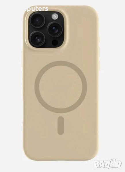Калъф Liquid Silica MagSafe за iPhone 17 Pro 6.3 / Кафе / + Протектор Баркод : 3133521, снимка 1