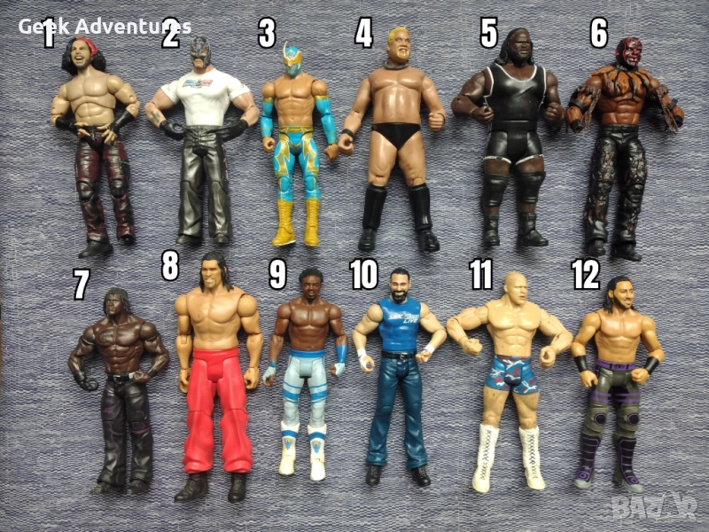 Евтини Кечисти WWE Екшън Фигурки Кеч Играчки с Забележки, снимка 1