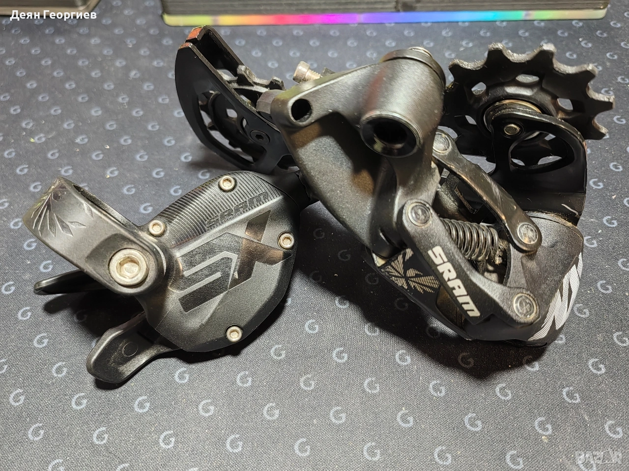 SRAM обтегач и команда 12 скорости, снимка 1