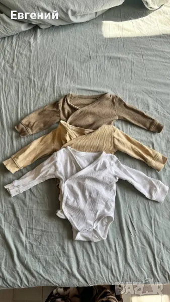 Комплект бебешки бодита и чорапки – размер 62 см Reserved , снимка 1