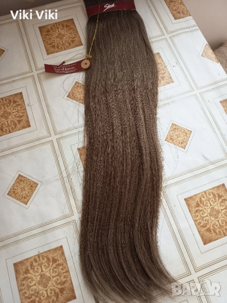 100%естествена индийска коса , снимка 1