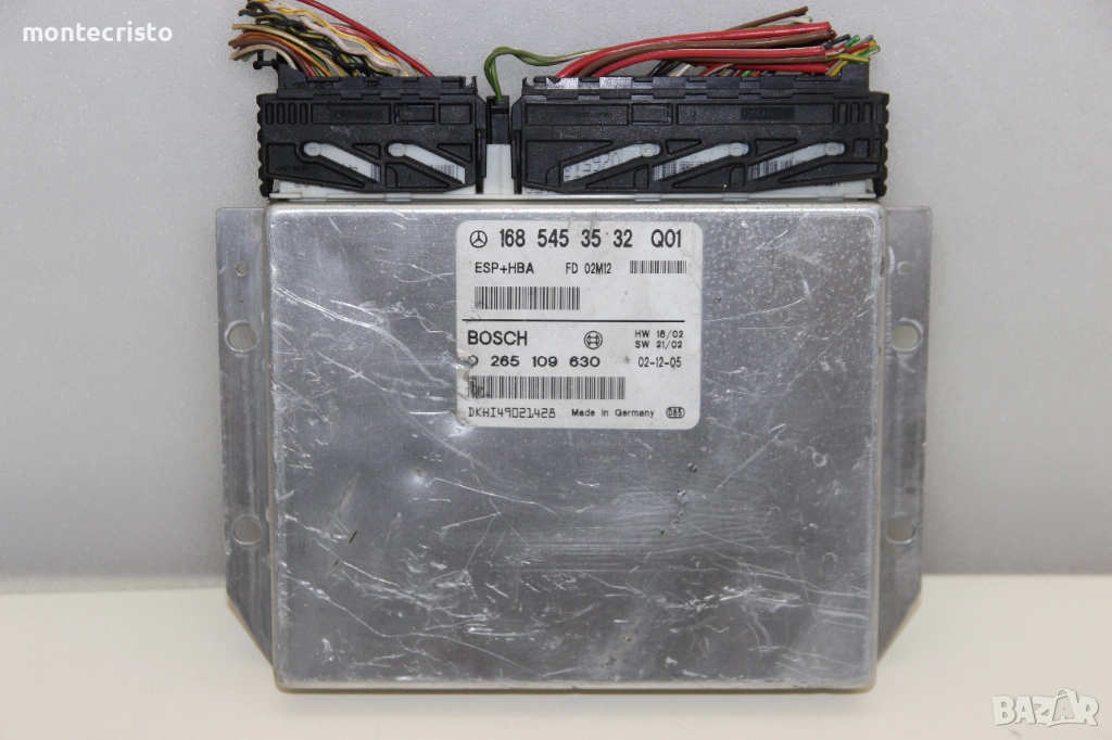 Компютър ESP Mercedes W168 (1998-2004г.) 1685453532 / 168 545 35 32 / 0265109630 / 0 265 109 630, снимка 1