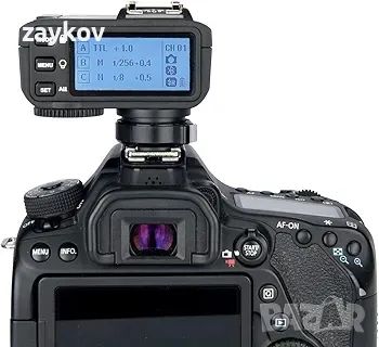 Godox X2T-C TTL безжичен тригер за светкавица за Canon, Bluetooth връзка, HSS 1/8000s, снимка 1