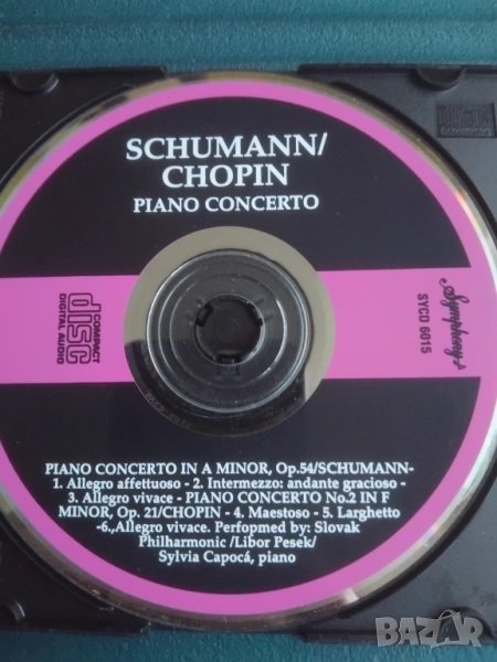 Schumann / Chopin - Piano Concerto - матричен диск класическа музика, снимка 1