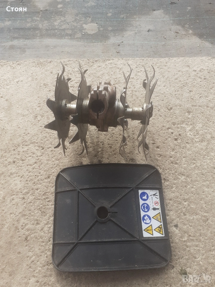 Почвена фреза за моторна коса Щил, снимка 1