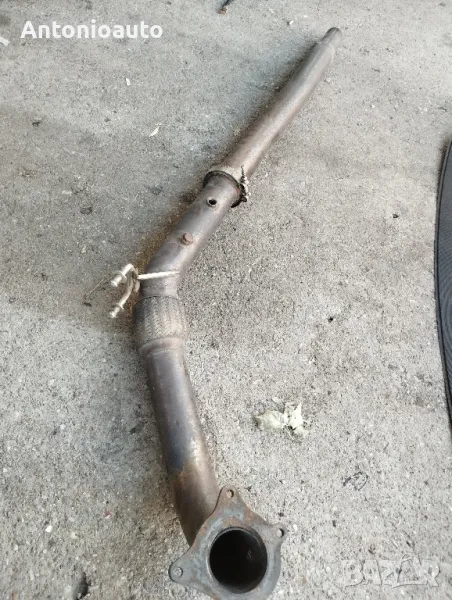 downpipe за 2.0 TFSi 241hp. права тръба, снимка 1