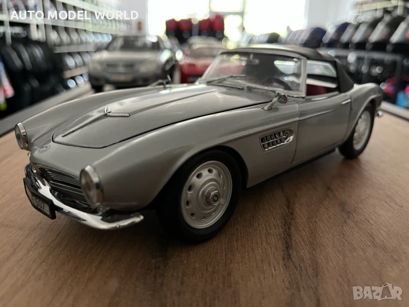 Метална колекционерска количка REVELL BMW 507 Spor Cabrio мащаб 1:18, снимка 1