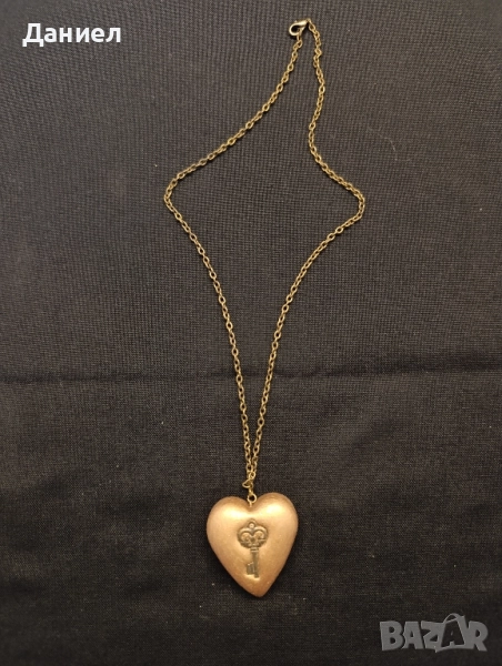Гердан със сърце , снимка 1