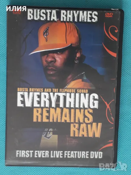 Busta Rhymes – 2004 - Everything Remains Raw(Hip Hop)(DVD-Video), снимка 1