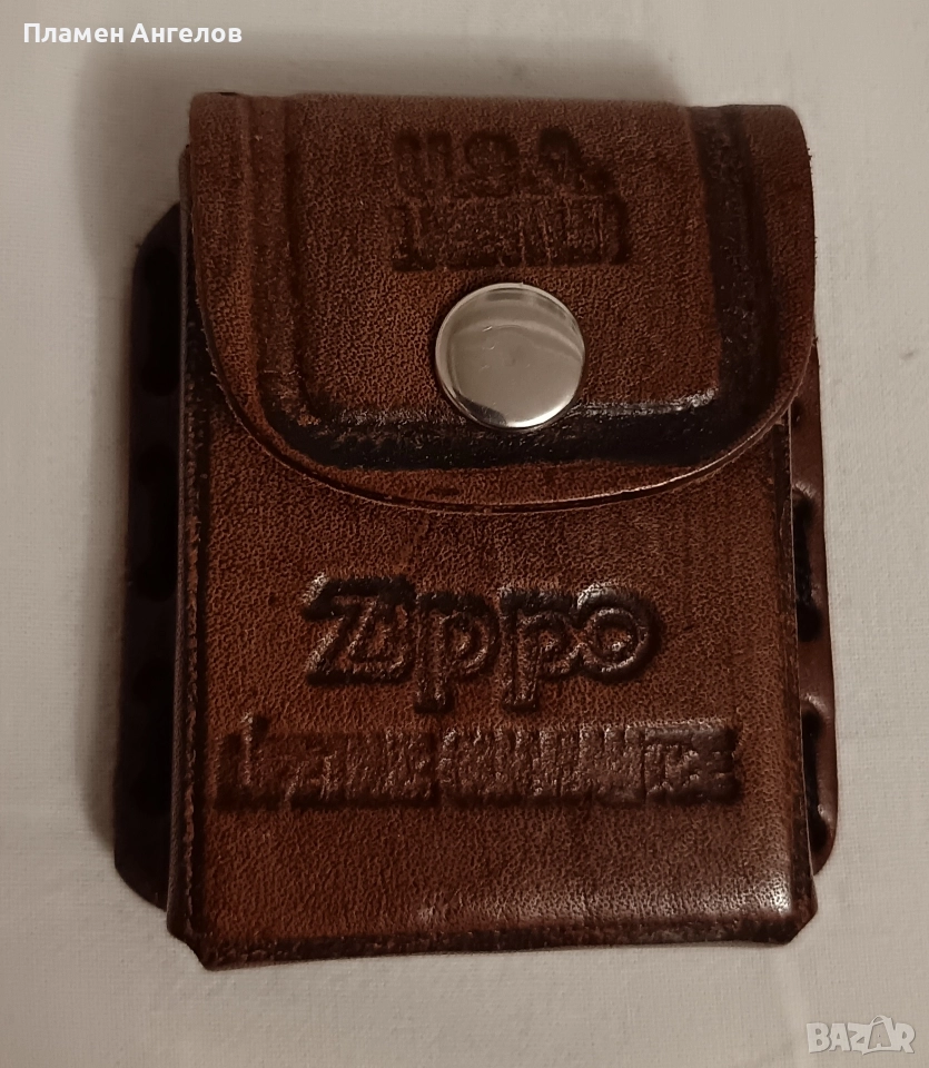 Кожен калъф за запалки Zippo. , снимка 1
