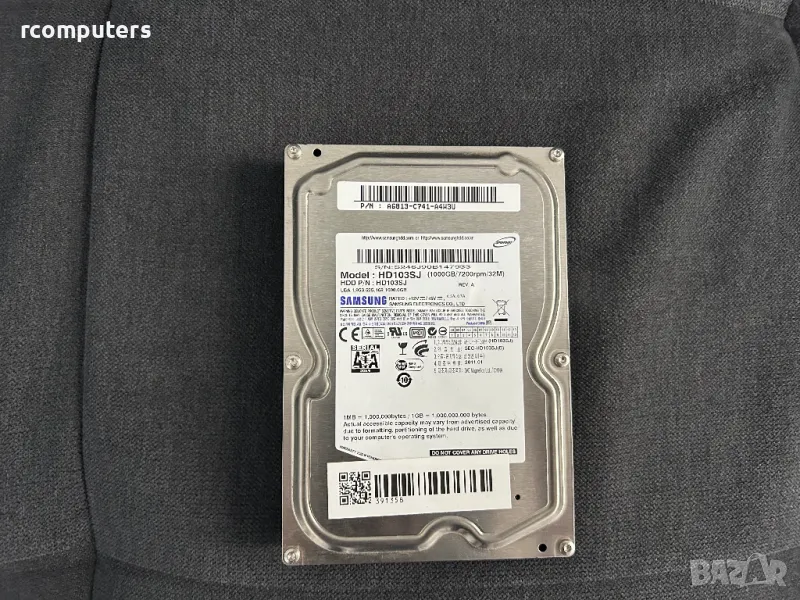 Хард диск SAMSUNG 1TB SATA за компютър, снимка 1