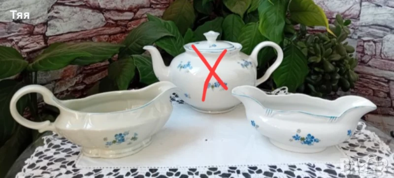 Порцелан с Незабравки , снимка 1