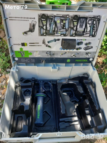 Festool Зарядно,Куфар,Глава за винтоверт , снимка 1