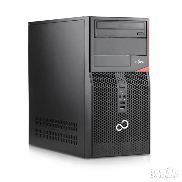 Компютър Fujitsu P556 i3-6100/8GB/128GB+500GB HDD, снимка 1