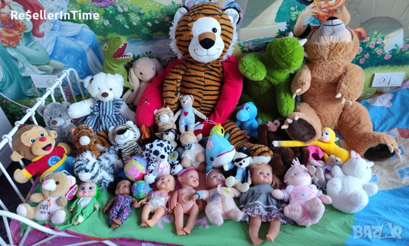 Огромен лот плюшени играчки , снимка 1