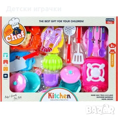 Детски кухненски комплект за готвене , снимка 1