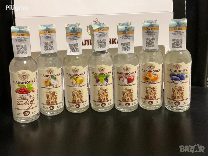 Лимитирано издание, шишенца «Палиночка», Украйна., снимка 1