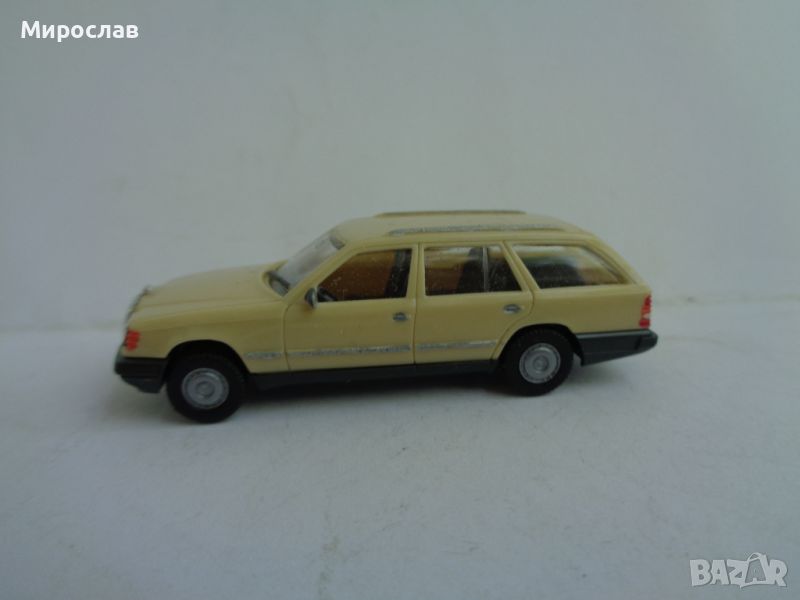 HERPA 1:87 H0 MERCEDES BENZ 124 КОЛИЧКА ИГРАЧКА МОДЕЛ, снимка 1