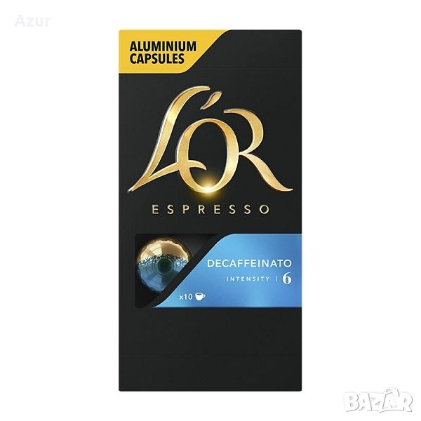 Kафе капсули L’OR Decaffeinato (съвместими с Nespresso) – 10 бр., снимка 1