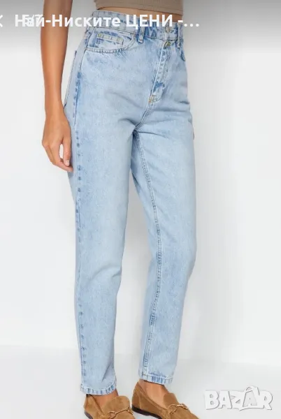 НОВИ Дамски дънки Размер 34 , снимка 1