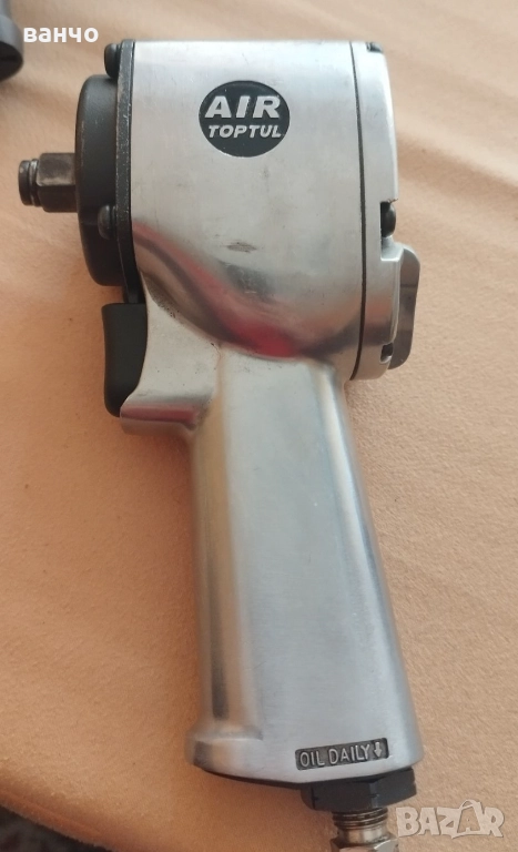 Пневматичен нов реверсивен ударен гайковерт АirTopTool-1/2, снимка 1