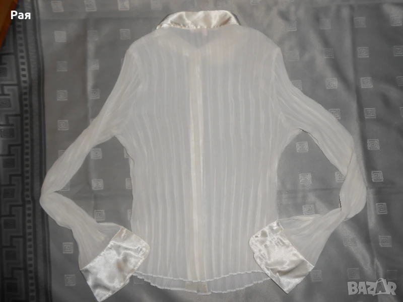 Елегантна кремава риза на Rebecca Taylor , снимка 1