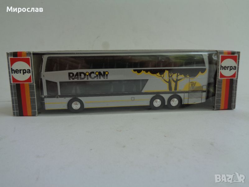  HERPA 1:87 H0 SETRA АВТОБУС МОДЕЛ КОЛИЧКА , снимка 1