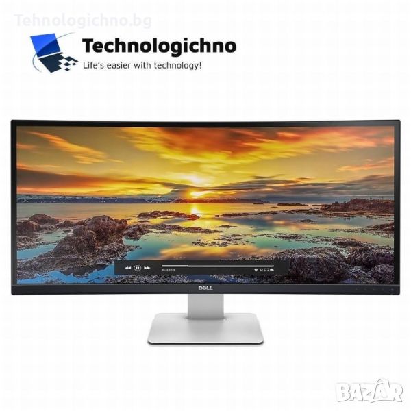 34“ Dell UltraSharp U3415W Curved, снимка 1