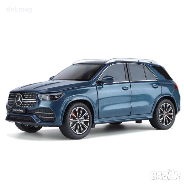 Метална количка MERCEDES BENZ GLE 350 МАЩАБ 1/24 ПУШЕЩА., снимка 1