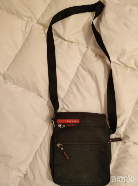 Мъжка чанта за през рамо Prada, снимка 1