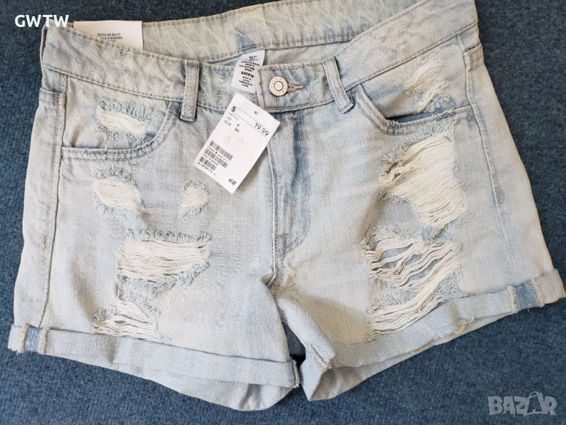 H&M дънкови шорти, Нови с етикет, снимка 1