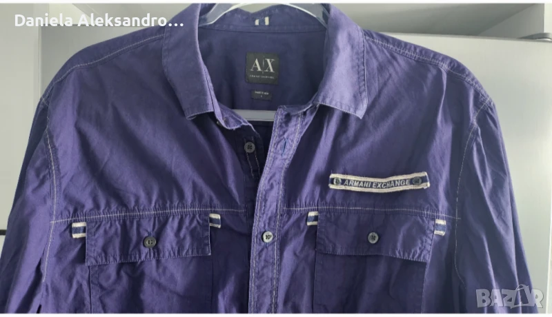 Armani Exchange оригинална нова риза L, снимка 1