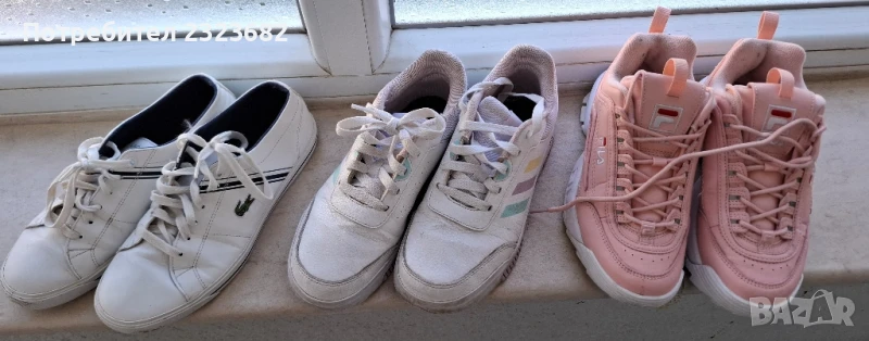 Продавам маратонки на Adidas, Fila ,Lacoste, снимка 1