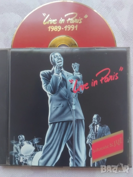 Johnnie & Jazz Live in Paris - оригинален златен диск Gold Edition - Джаз, снимка 1