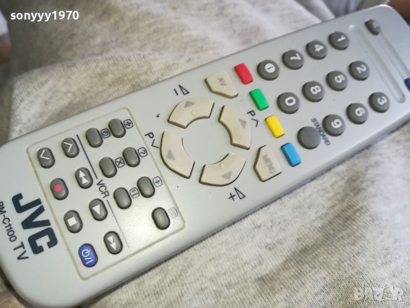 JVC TV/VIDEO REMOTE CONTROL-SWISS 2005241705, снимка 1