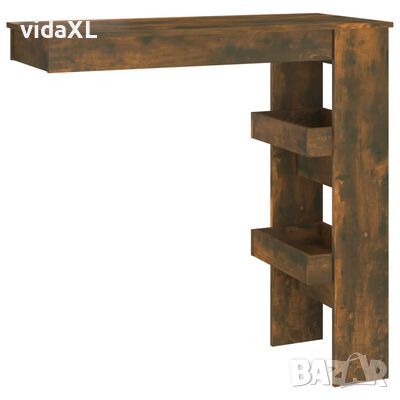 vidaXL Стенна опушен дъб 102x45x103,5 см, инженерно дърво（SKU:817222, снимка 1