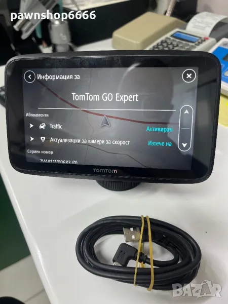 Навигация за камион TomTom Truck GO Expert, 4YB60 6 Inch HD Screen, снимка 1