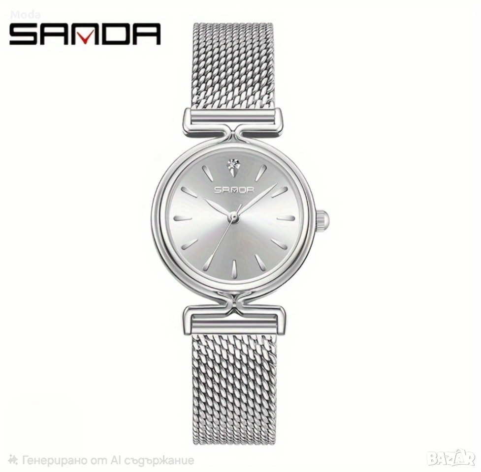 Samoa watch  stainless steel  back water resistant, снимка 1