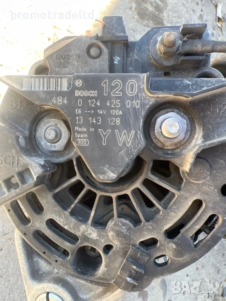 Генератор Опел Корса Ц 1.2i Opel Corsa C 124425010, снимка 1