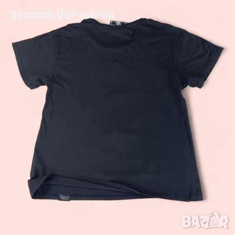 Мъжка тениска Killstar Cat Totem, готически метъл, размер S, уголемена , снимка 8 - Тениски - 52816386