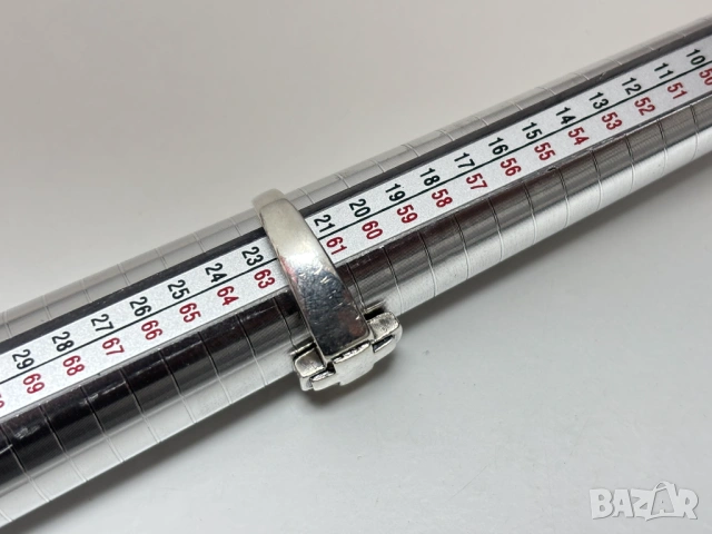 Мъжки Сребърен Пръстен (проба 925)- 5,75 грама, снимка 7 - Пръстени - 53897763