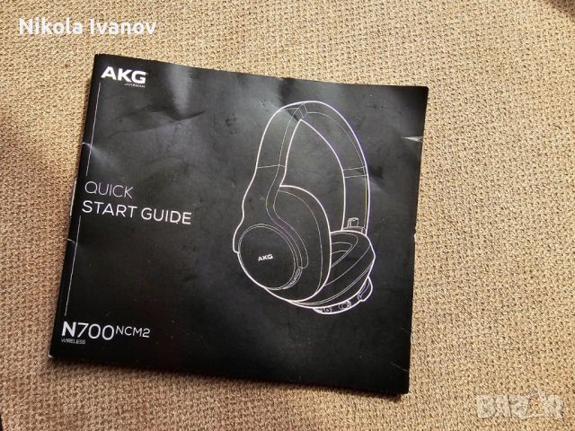 AKG N700 NCM2 Bluetooth Wireless Adaptive Noise Cancelling Headphones / HiFi слушалки , снимка 14 - Bluetooth слушалки - 45435051